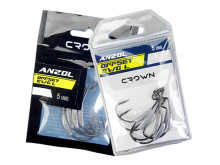 Anzol Crown OFFSET EWG Lastreado 5 Unidades 