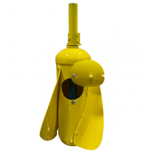 Hidrocevador De Pvc (Cevador) Cor Amarelo