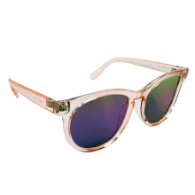 culos De Sol Polarizado L2401 Lente Rosa Espelhado Casual