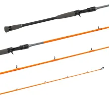 Vara Saint Pro Tamba 25-50lbs 2,40m Cor Laranja 2 Partes p/ Carretilha