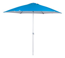 GUARDA SOL MILAGRES 2,40M AZUL ALUMINIO VARETAS FIBRA DE VIDRO PREMIUM BEL P55