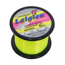 Linha Monofilamento Laiglon International 600m Amarela / 0,370 mm - 20 lbs