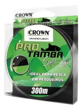 Linha Monofilamento  Pro Tamba Soft 0,40mm 300m  Cor Verde-green