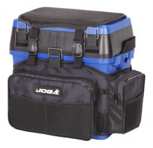 Caixa Pesca Mochila Banqueta Fishing Box Jog Azul
