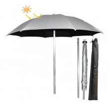 Guarda Sol Modelo Aluminizado 2,00m - Resistente A Vento